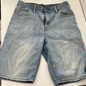 levi’s 569 long jean shorts